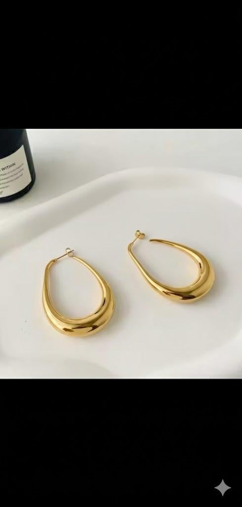 GOLDIE CHUNKY HOOPS